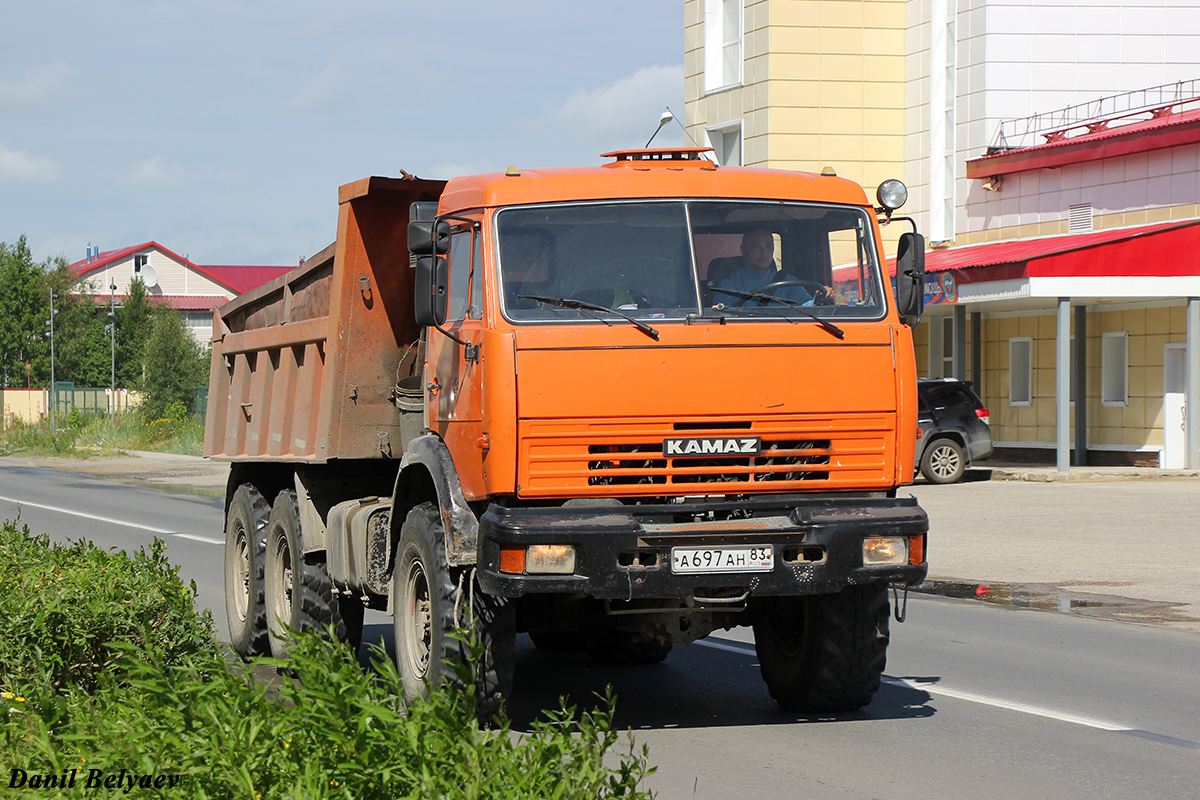 Ненецкий автономный округ, № А 697 АН 83 — КамАЗ-43118-10 [43118K]