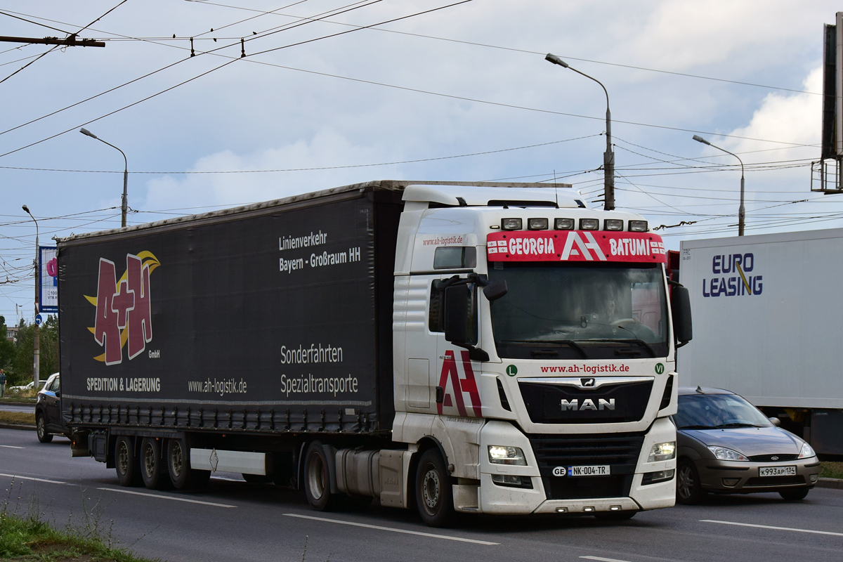 Грузия, № NK-004-TR — MAN TGX ('2016) 18.460