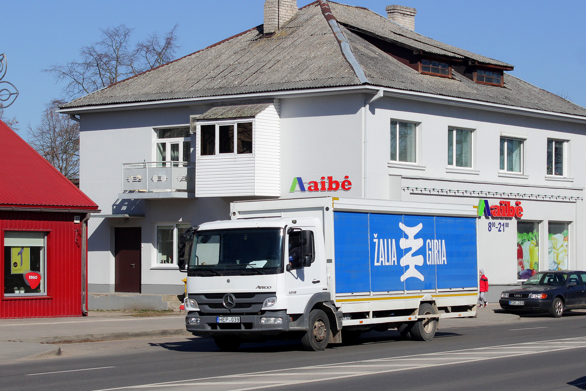 Литва, № HEP 039 — Mercedes-Benz Atego 1018