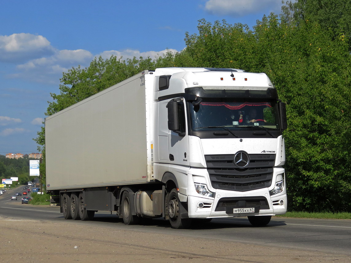 Смоленская область, № М 955 КХ 67 — Mercedes-Benz Actros '18 1845 [Z9M]