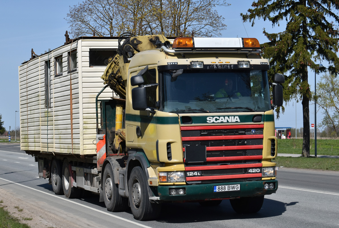 Эстония, № 888 BWG — Scania ('1996) R124L