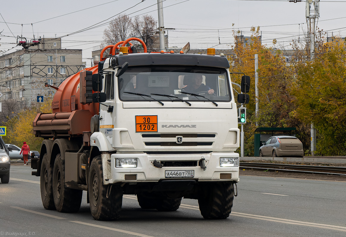 Башкортостан, № А 446 ВТ 702 — КамАЗ-43118-50