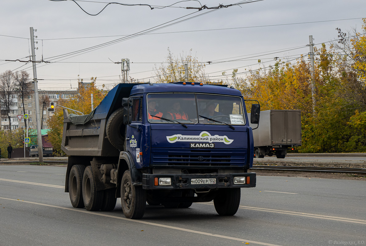 Башкортостан, № Н 009 ЕР 102 — КамАЗ-55111 [551110]