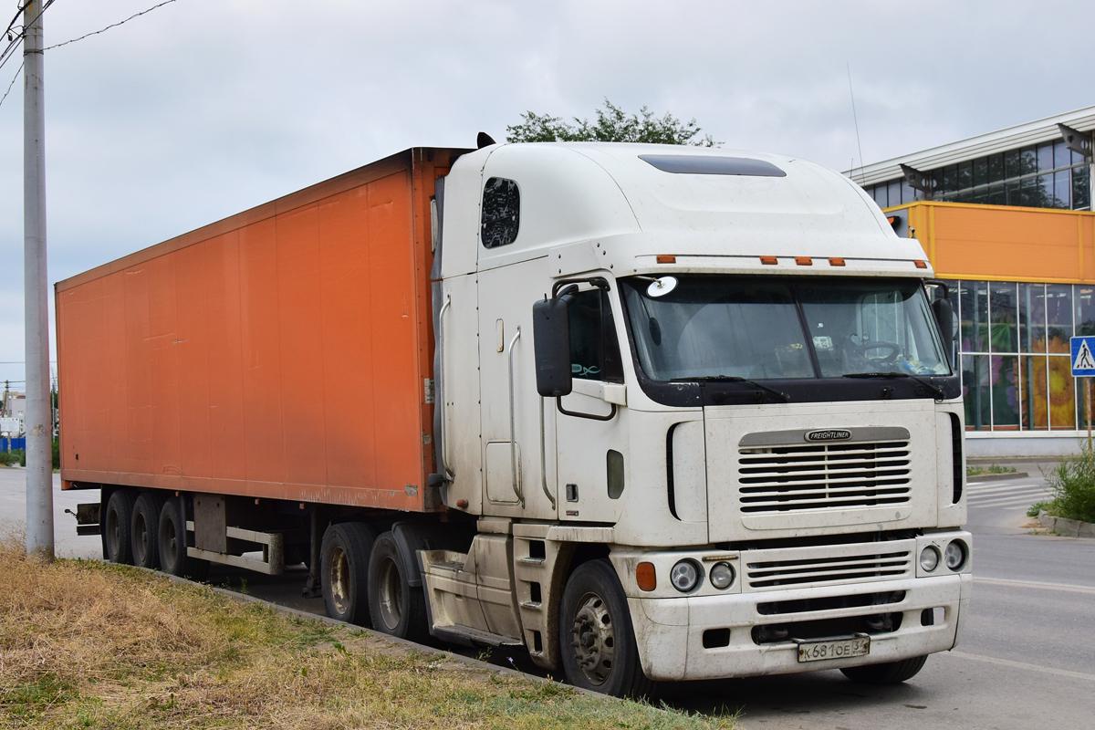 Волгоградская область, № К 681 ОЕ 34 — Freightliner Argosy