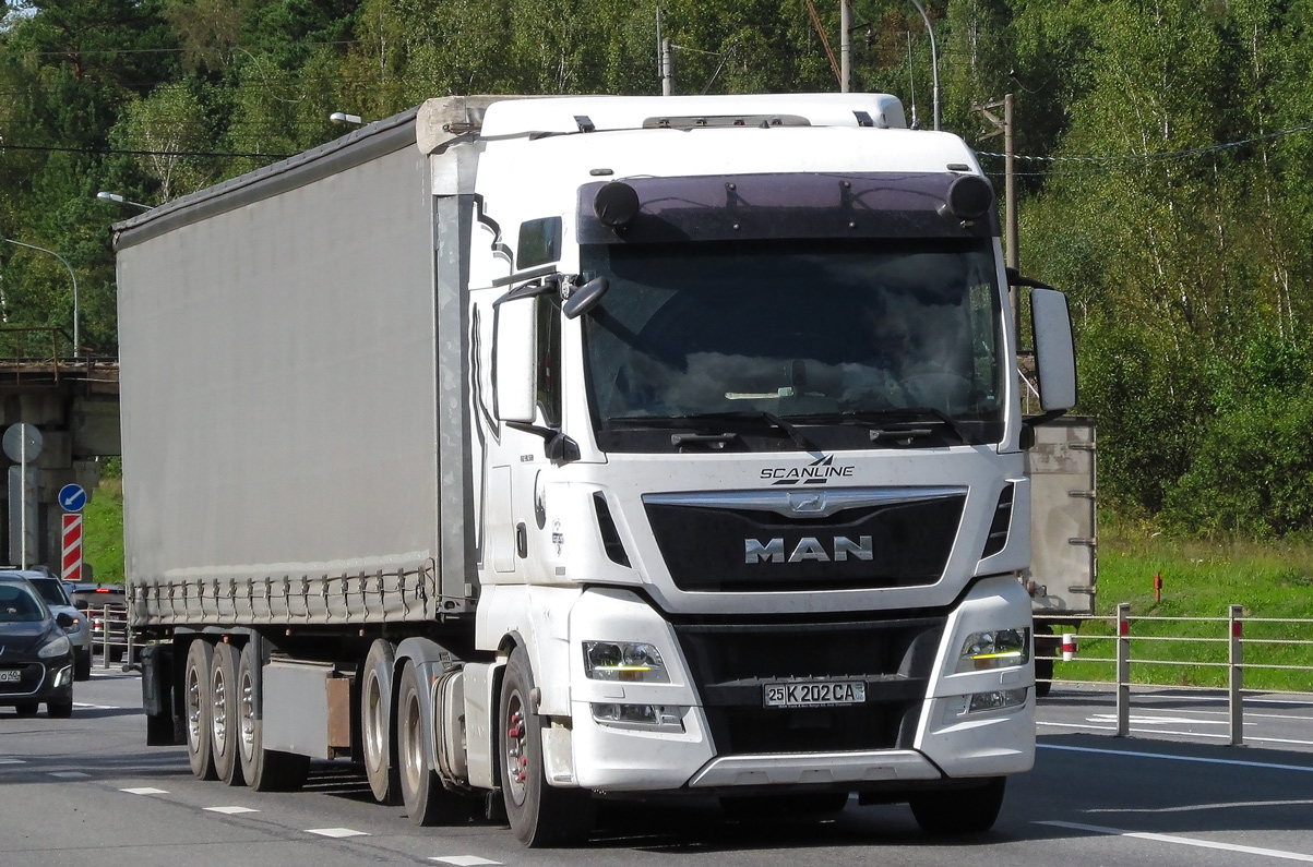 Узбекистан, № 25 K 202 CA — MAN TGX ('2012) 26.440