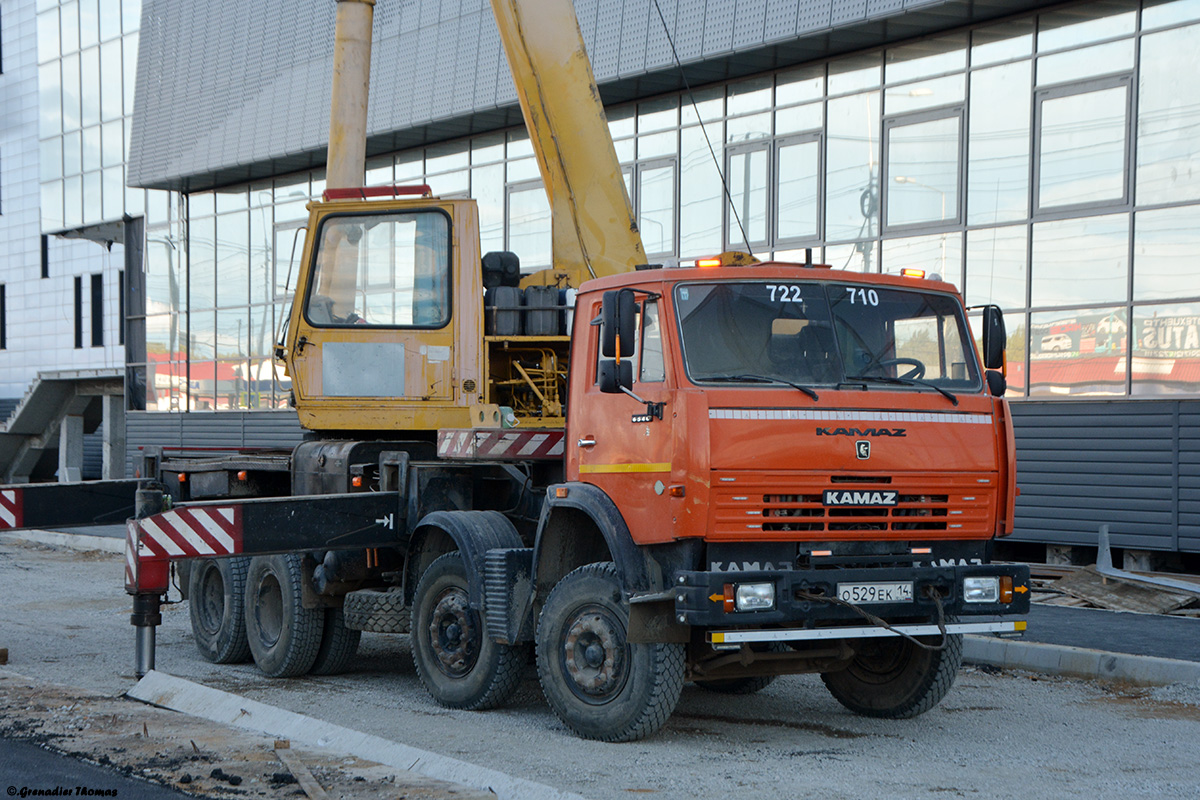 Саха (Якутия), № О 529 ЕК 14 — КамАЗ-6540-15 [65400R]