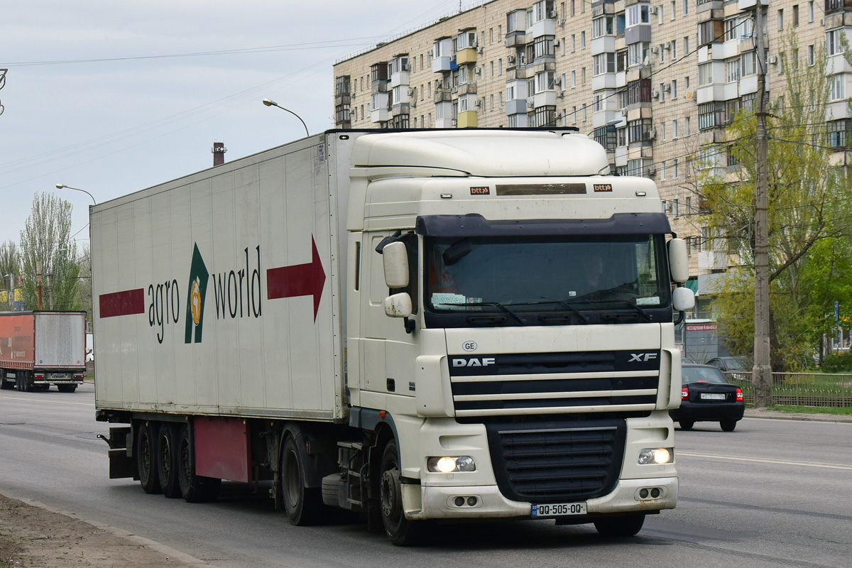 Грузия, № QQ-505-OQ — DAF XF105 FT