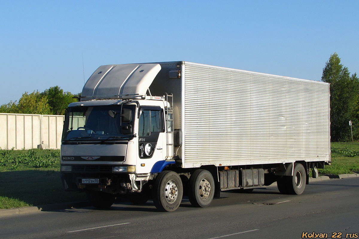 Омская область, № У 112 ВН 55 — Hino Ranger