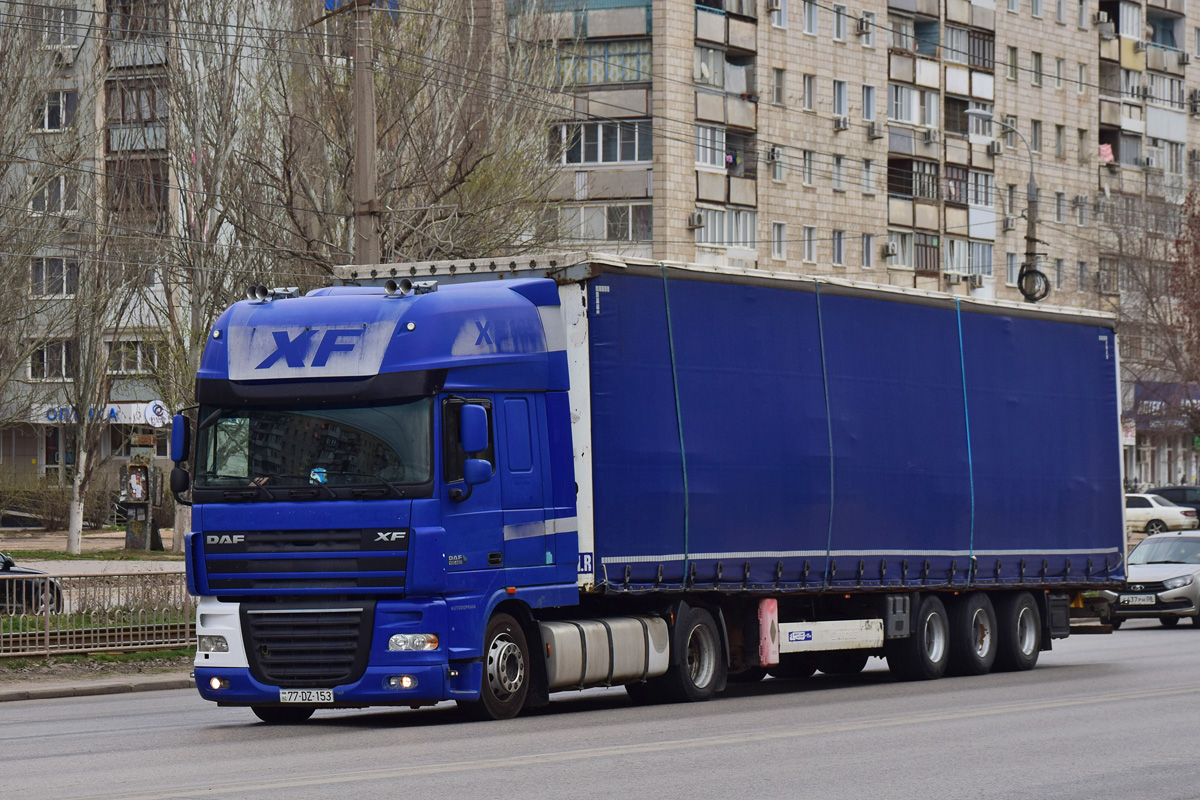 Азербайджан, № 77-DZ-153 — DAF XF105 FT