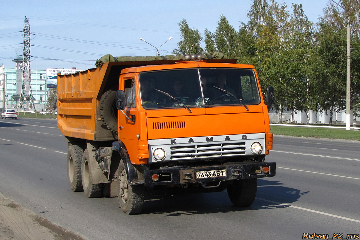 Алтайский край, № 7643 АБТ — КамАЗ-5511