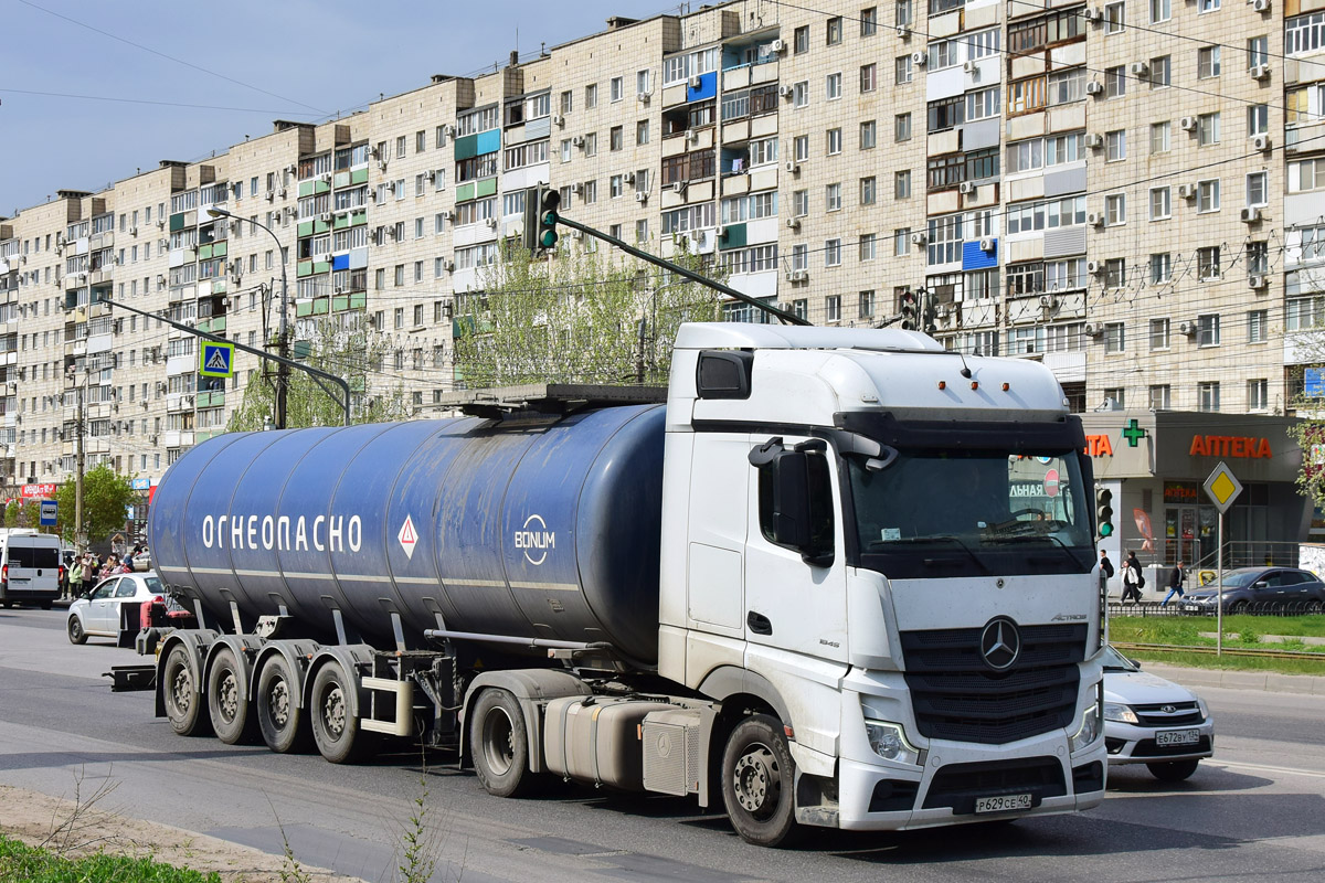 Калужская область, № Р 629 СЕ 40 — Mercedes-Benz Actros '18 1845 [Z9M]