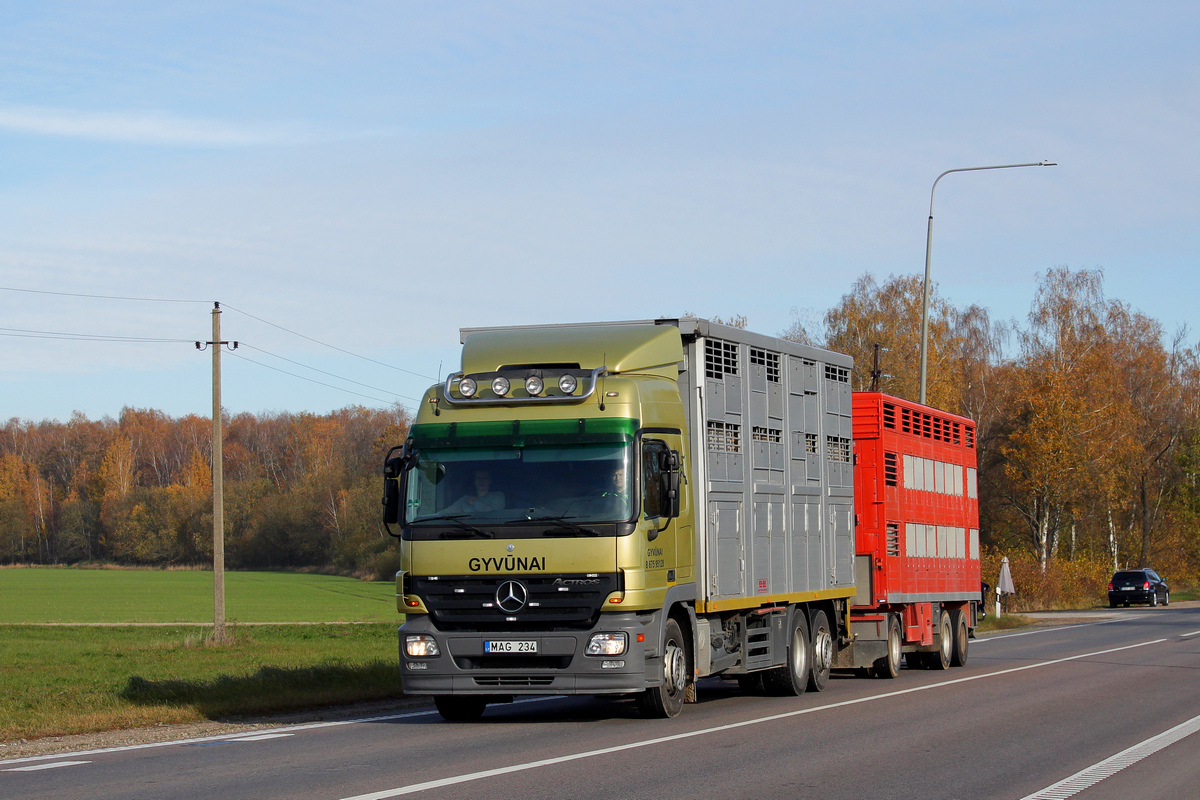 Литва, № MAG 234 — Mercedes-Benz Actros ('2003)