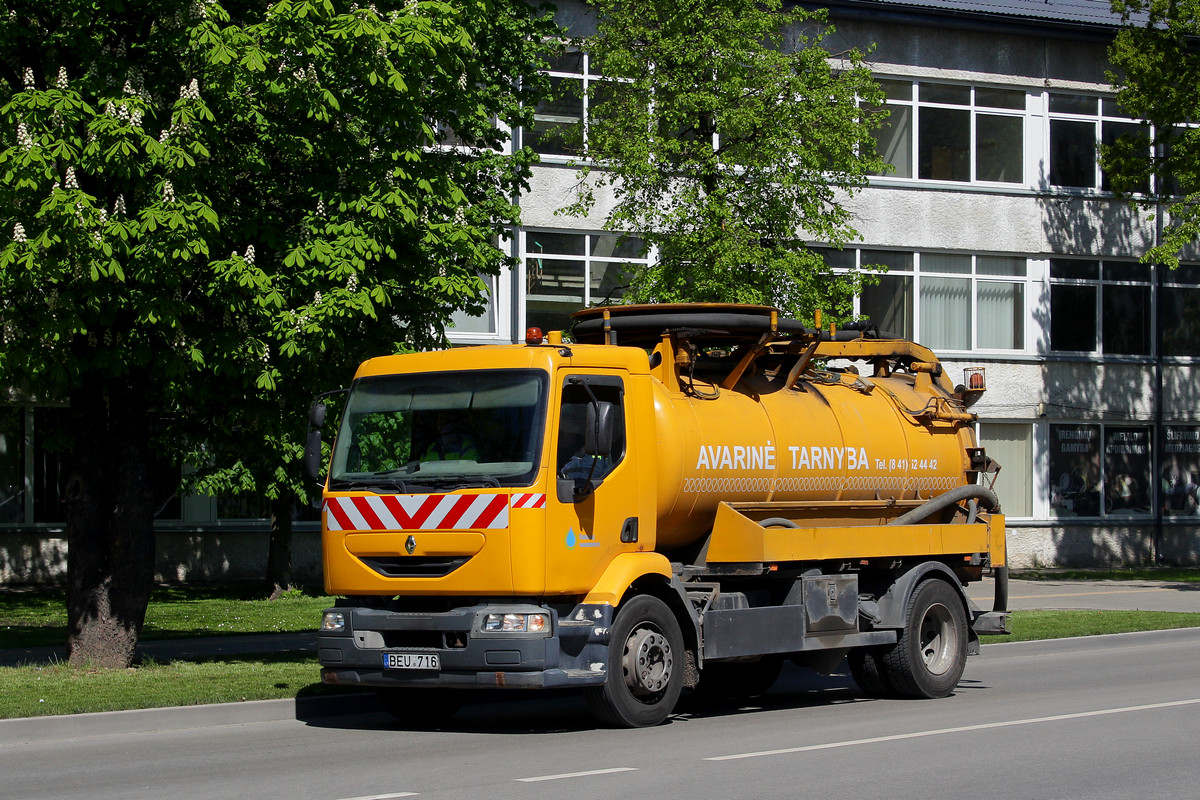 Литва, № BEU 716 — Renault Midlum