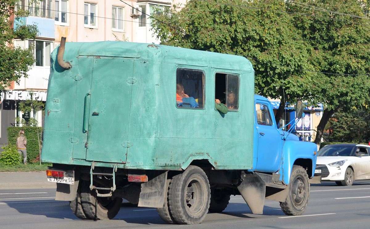 Омская область, № Е 760 РК 55 — ГАЗ-52-01