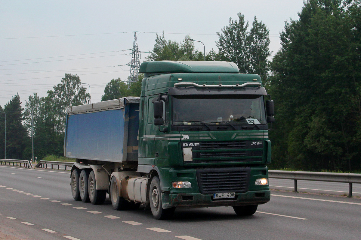 Литва, № KJP 406 — DAF XF95 FT