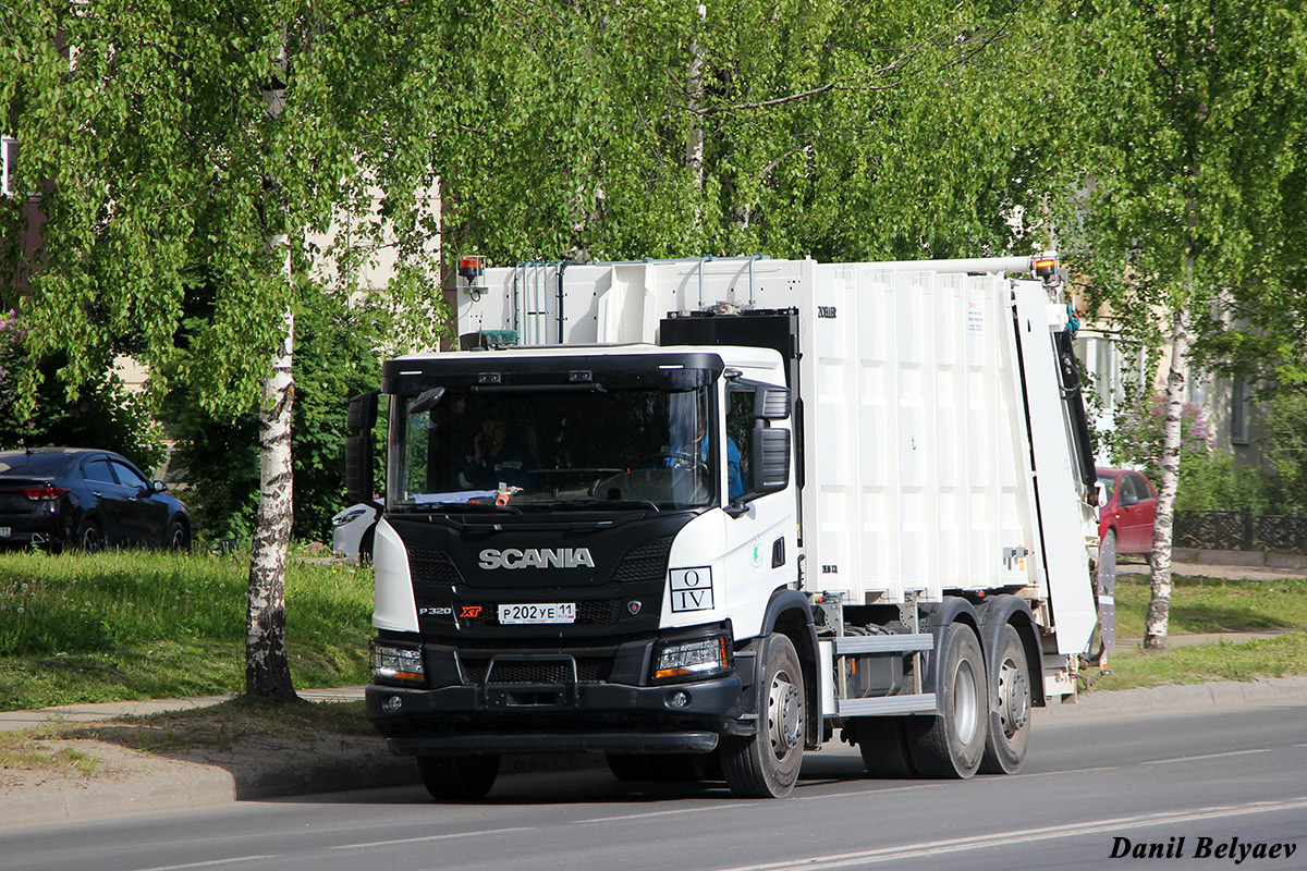 Коми, № Р 202 УЕ 11 — Scania ('2016) P320