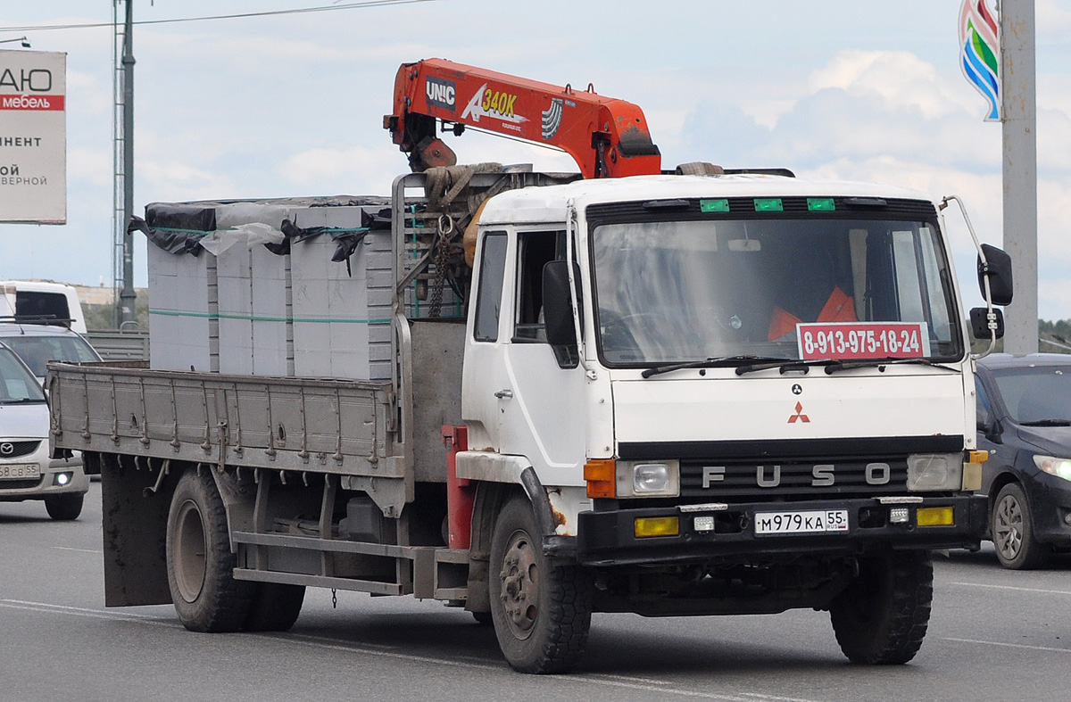 Омская область, № М 979 КА 55 — Mitsubishi Fuso Canter