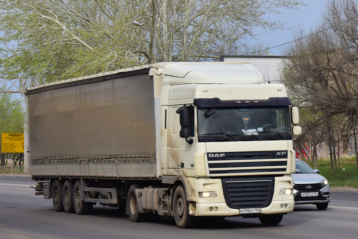 Нижегородская область, № М 795 ВТ 152 — DAF XF105 FT