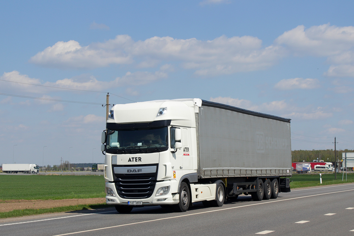 Эстония, № 597 MRK — DAF XF Euro6 FT