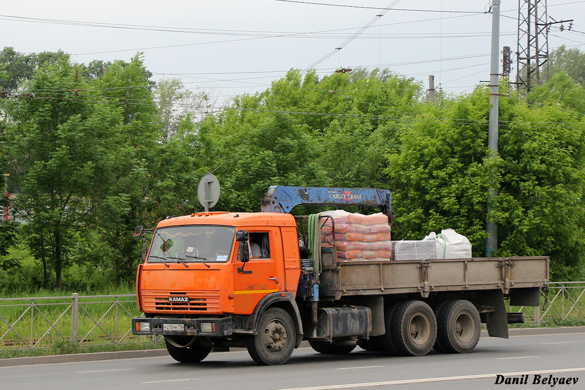 Татарстан, № Н 278 МК 116 — КамАЗ-53215 [532150]