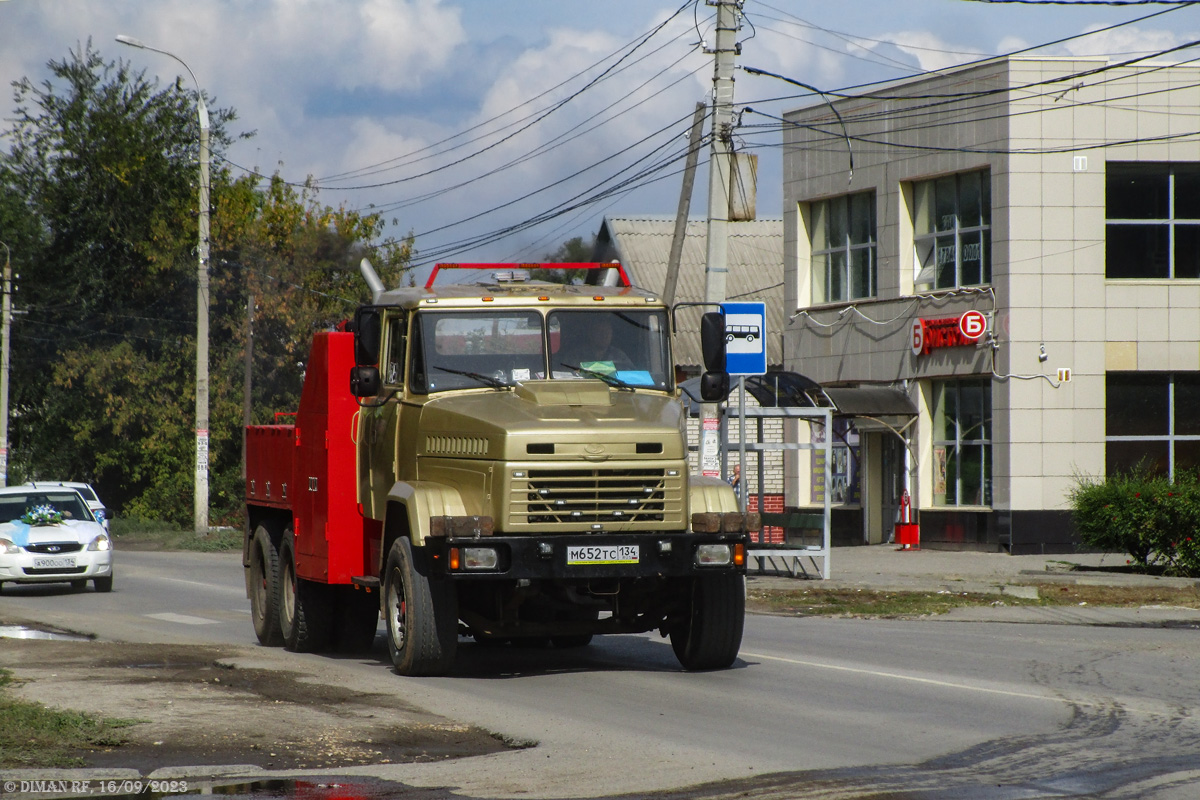 Волгоградская область, № М 652 ТС 134 — КрАЗ-64431