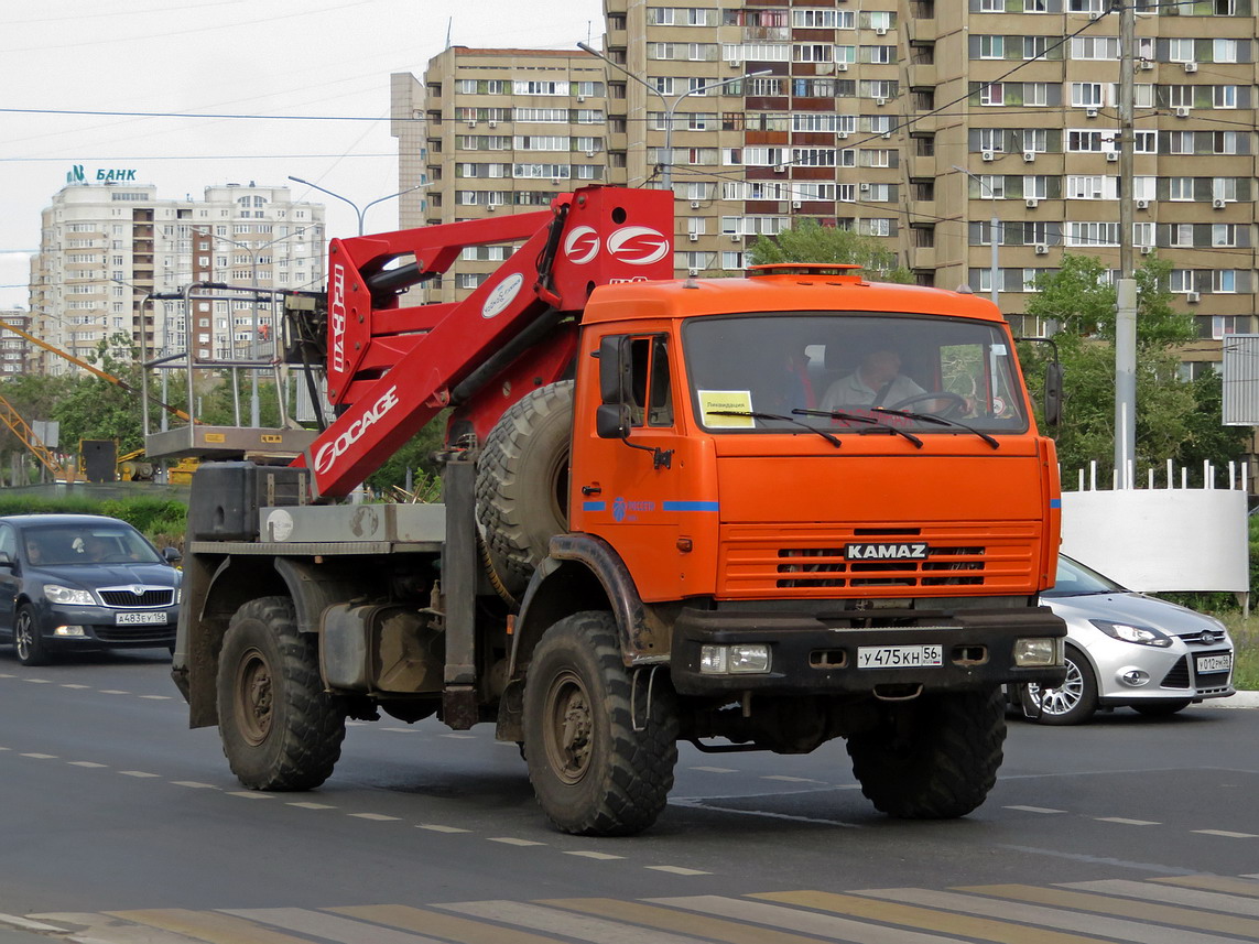 Оренбургская область, № У 475 КН 56 — КамАЗ-4326-15 [43260R]