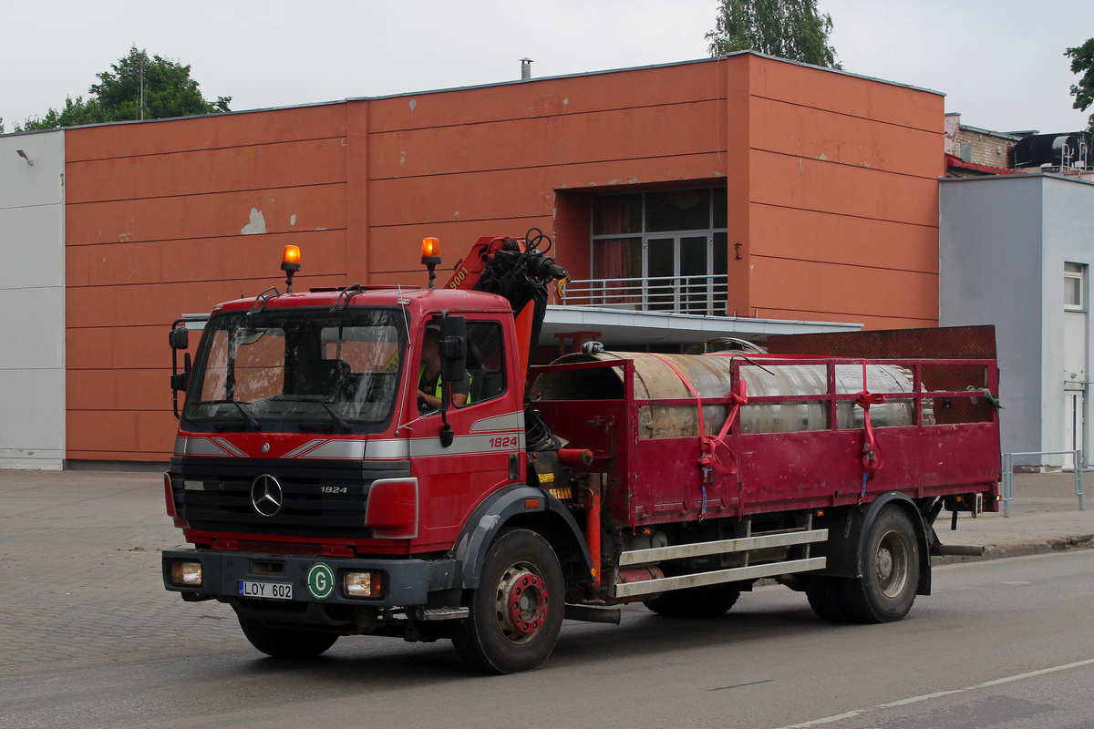 Литва, № LOY 602 — Mercedes-Benz SK 1824