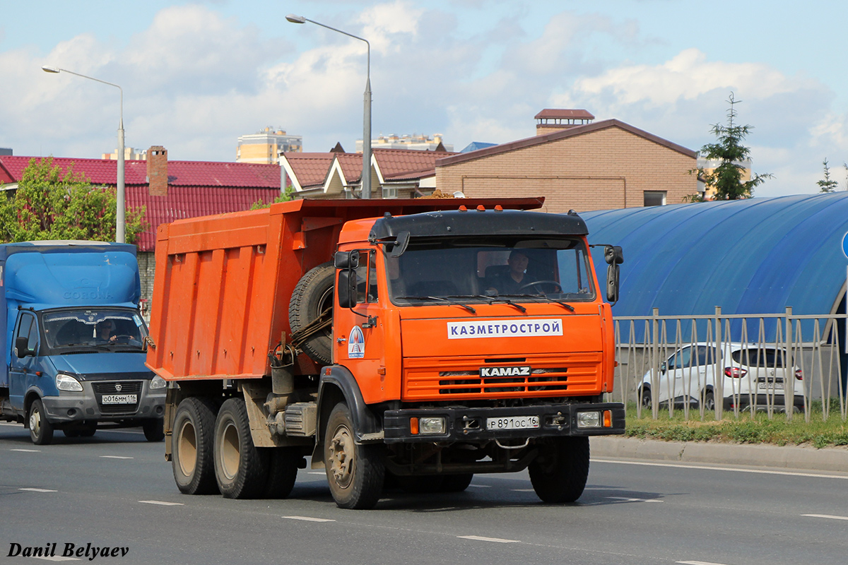 Татарстан, № Р 891 ОС 16 — КамАЗ-65115-02 [65115C]