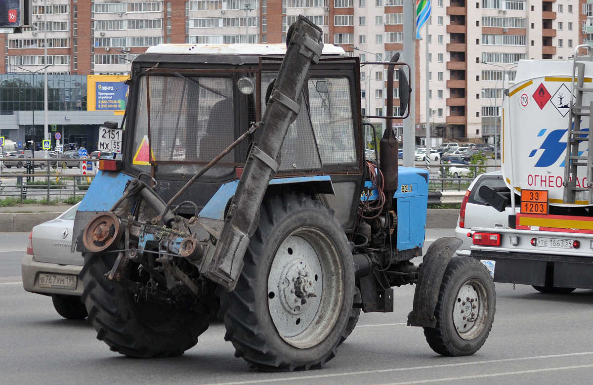 Омская область, № 2151 МХ 55 — Беларус-82.1