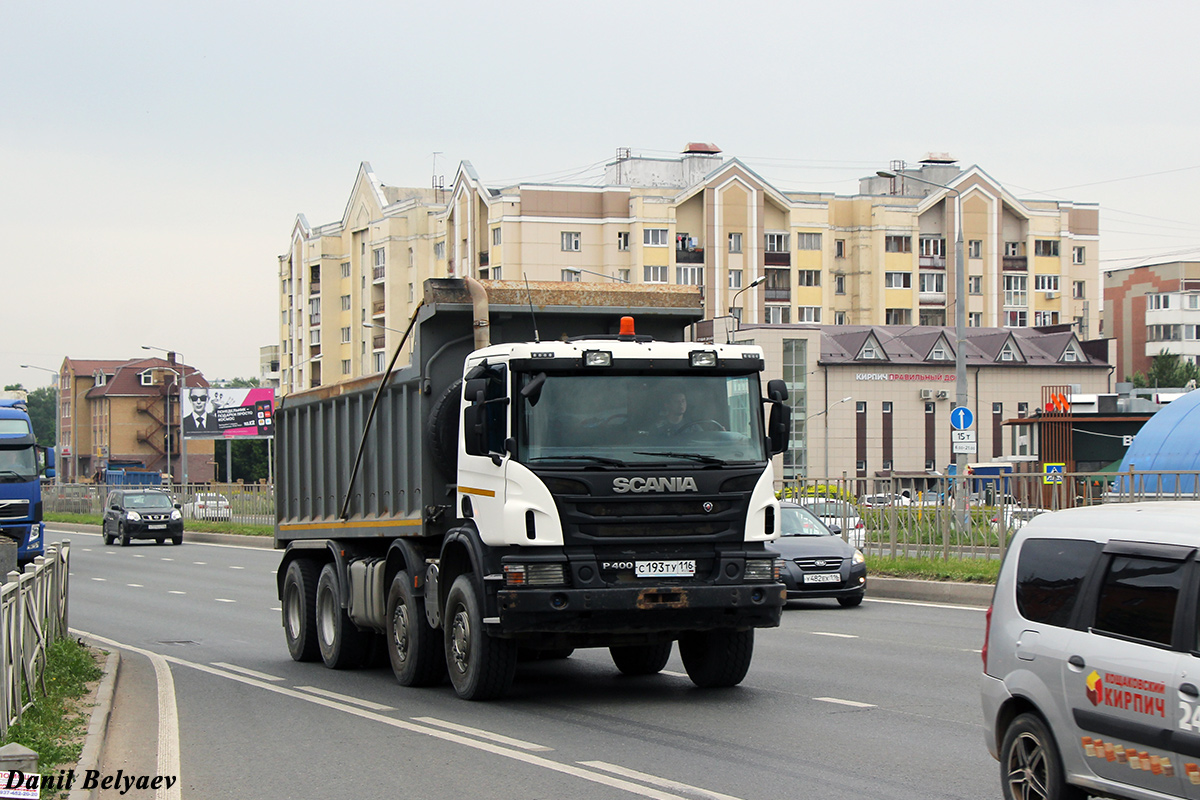 Татарстан, № С 193 ТУ 116 — Scania ('2011) P400