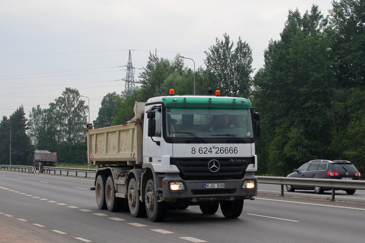 Литва, № KJG 509 — Mercedes-Benz Actros ('2003) 3241