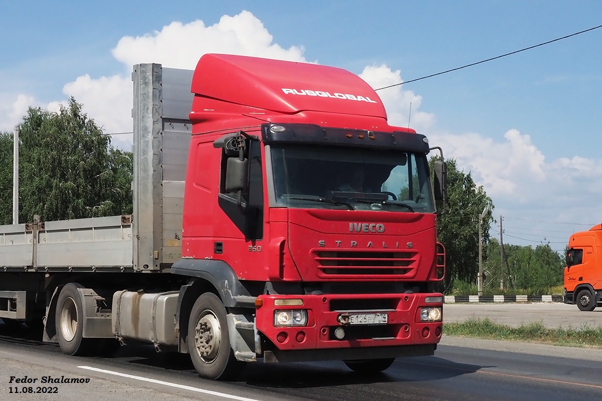 Челябинская область, № Е 126 РУ 174 — IVECO Stralis ('2002) 350