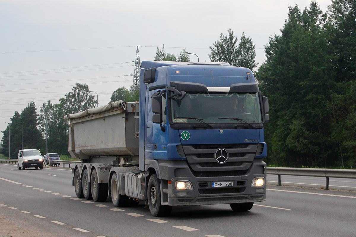 Литва, № GFF 930 — Mercedes-Benz Actros ('2009) 1844