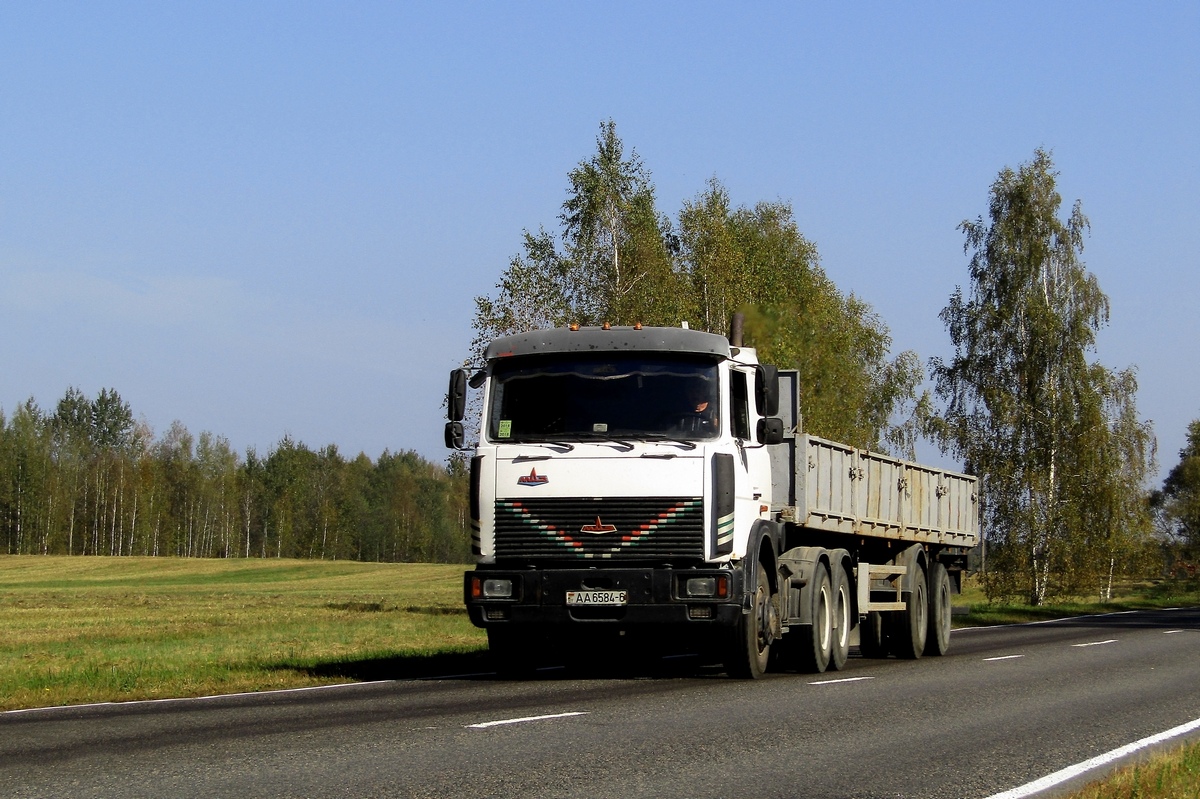 Могилёвская область, № АА 6584-6 — МАЗ-6422 (общая модель)