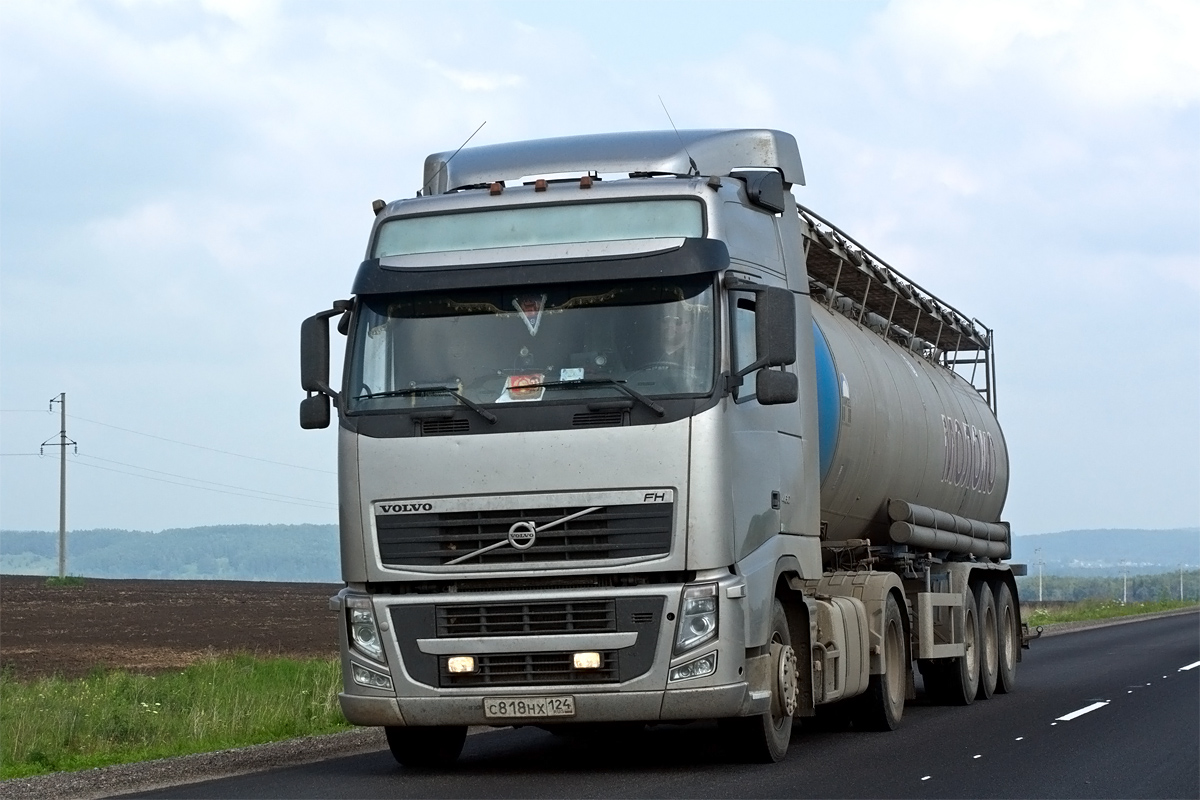 Красноярский край, № С 818 НХ 124 — Volvo ('2012) FH.420 [X9P]