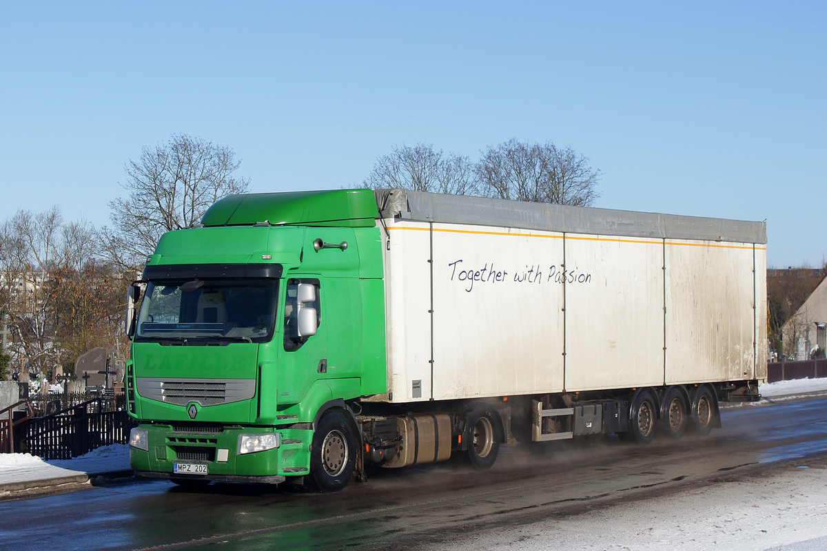 Литва, № MPZ 202 — Renault Premium ('2006)