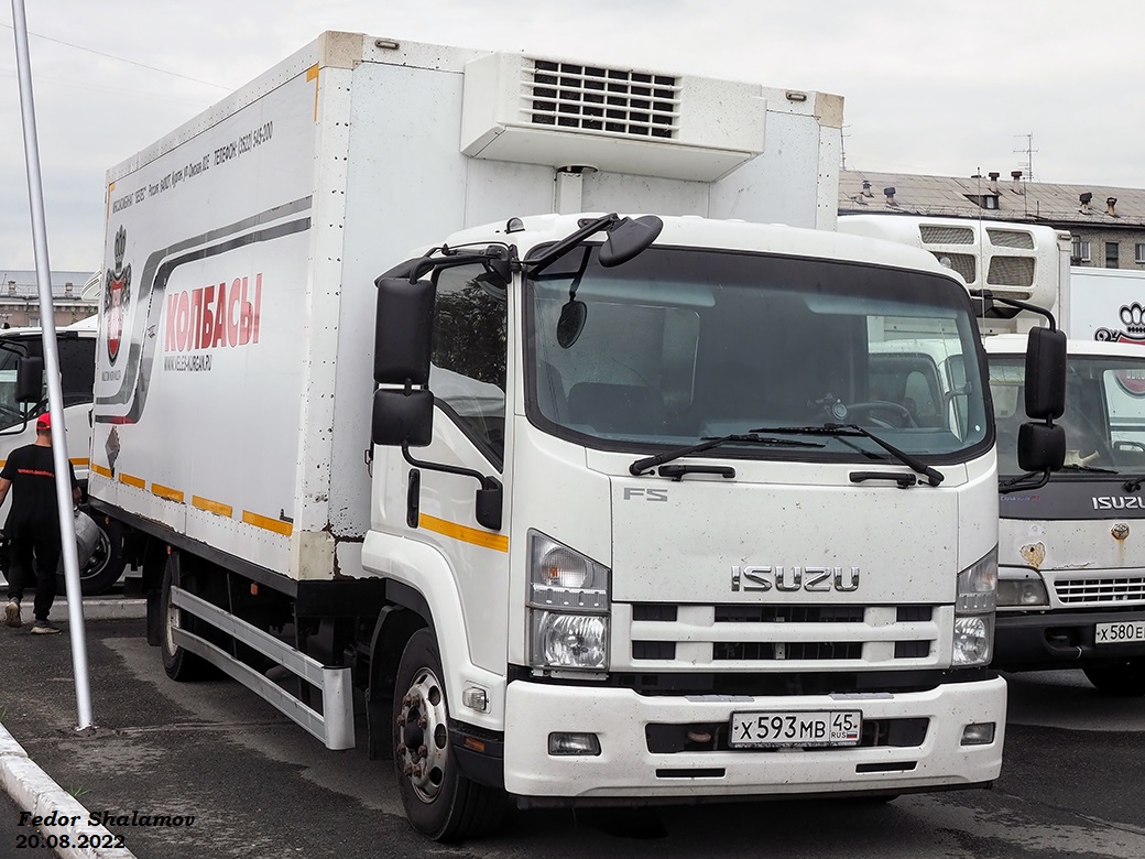 Курганская область, № Х 593 МВ 45 — Isuzu Rus (общая модель)