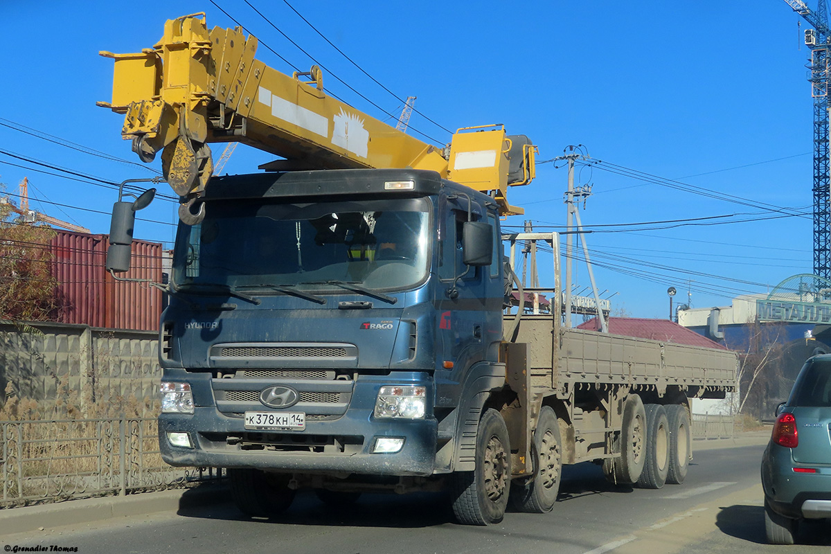 Саха (Якутия), № К 378 КН 14 — Hyundai Trago (общая модель)