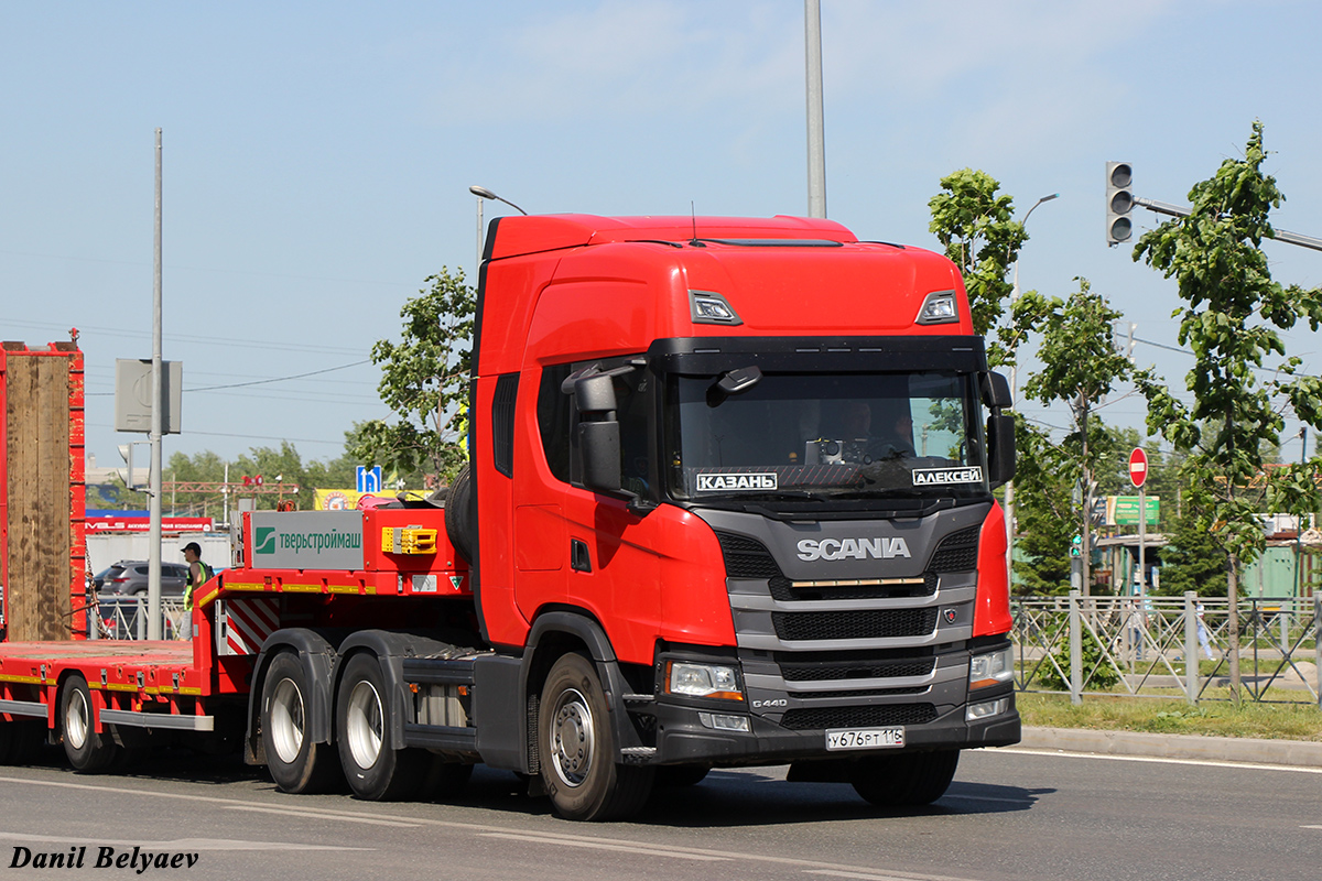 Татарстан, № У 676 РТ 116 — Scania ('2016) G440