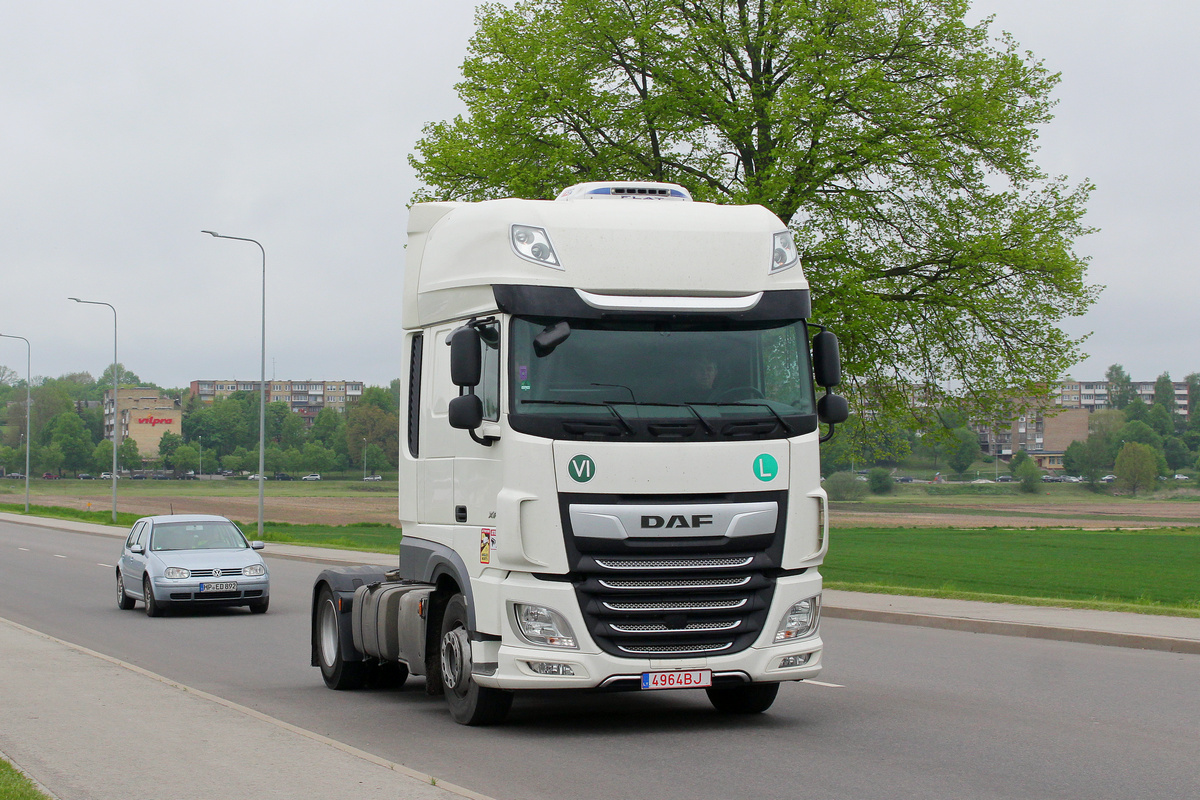 Литва, № 4964 BJ — DAF XF Euro6 FT