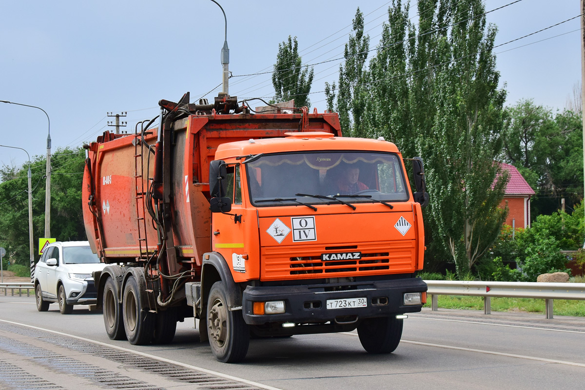 Астраханская область, № Т 723 КТ 30 — КамАЗ-65115-62