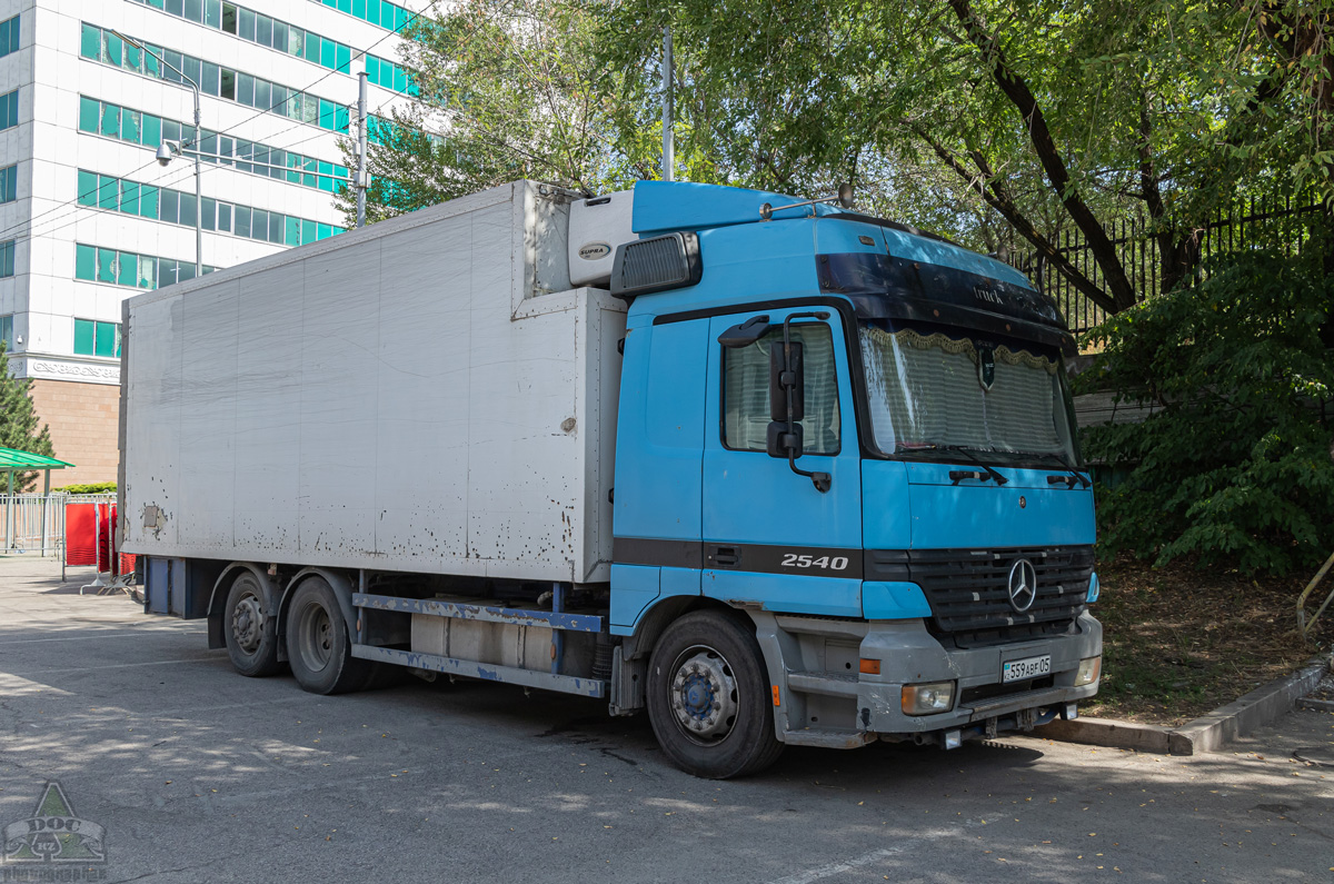 Алматинская область, № 559 ABF 05 — Mercedes-Benz Actros ('1997) 2540