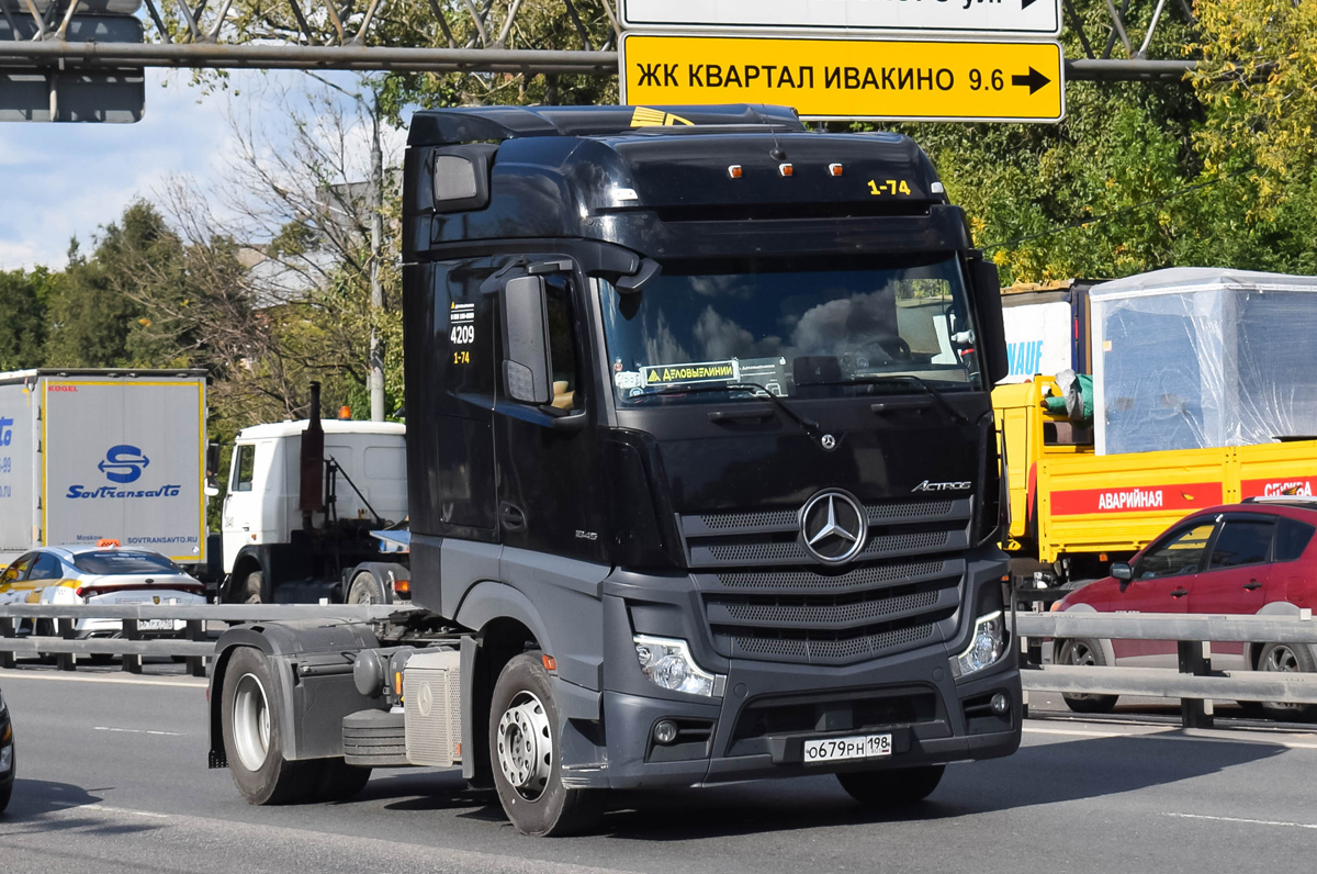 Санкт-Петербург, № 4209 — Mercedes-Benz Actros '11 1845 [Z9M]