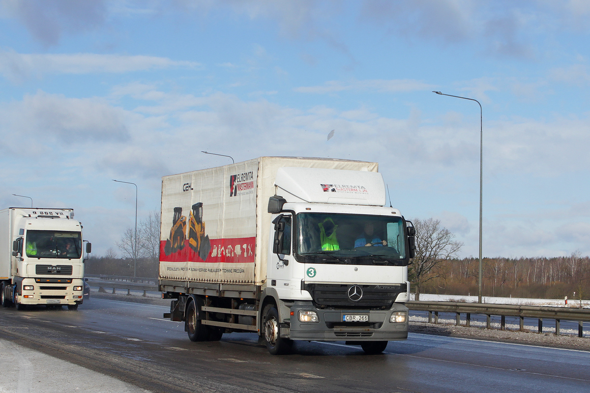 Литва, № CBR 266 — Mercedes-Benz Actros ('2003) 1832