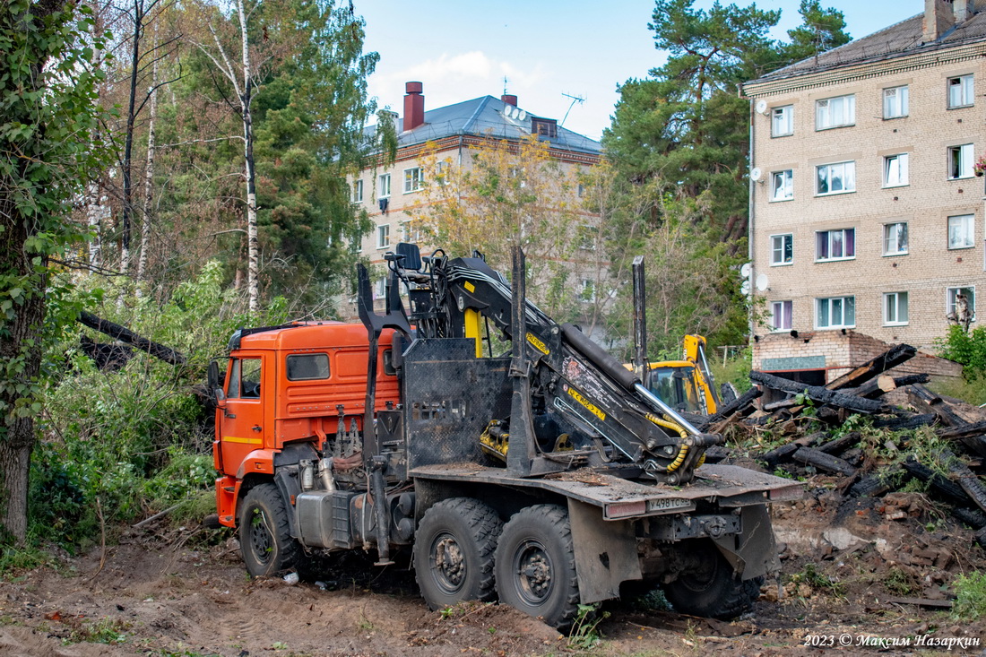 Рязанская область, № У 498 ТС 62 — КамАЗ-43118 (общая модель)