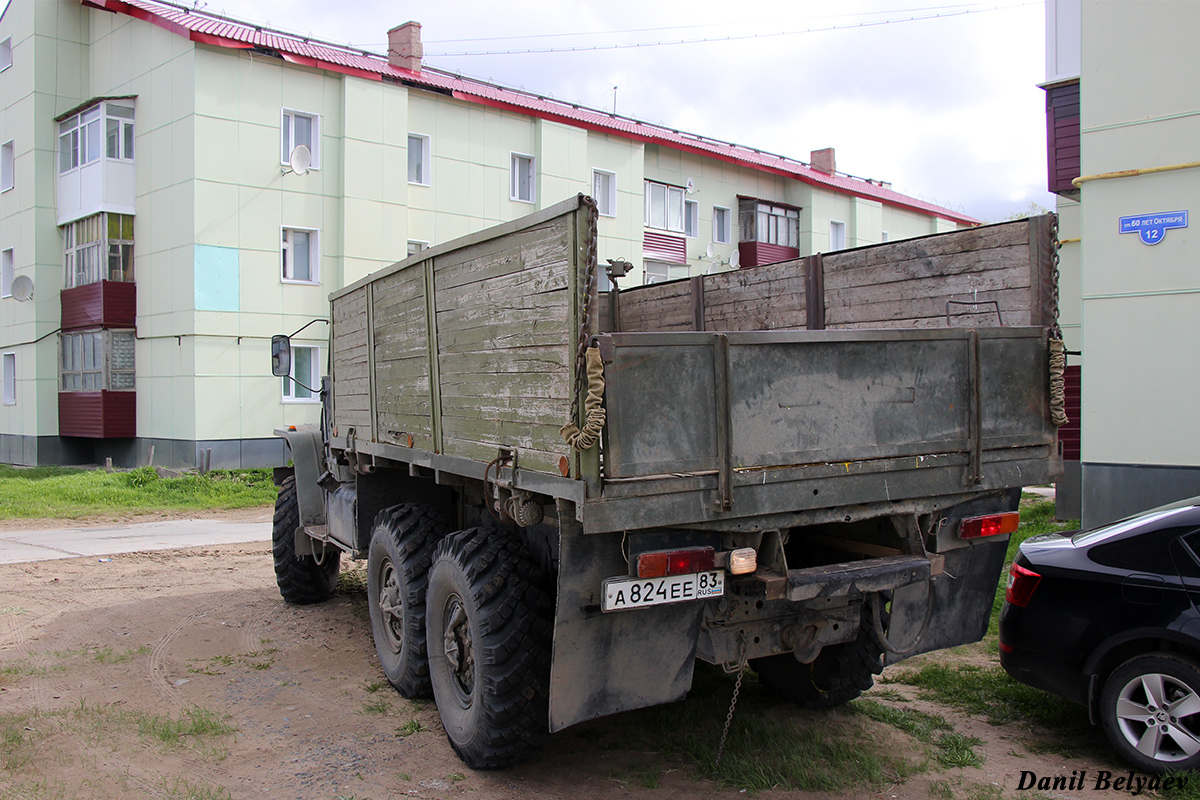 Ненецкий автономный округ, № А 824 ЕЕ 83 — Урал-375Н