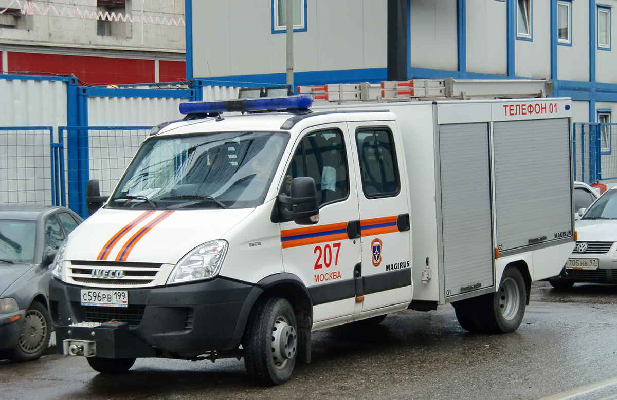 Москва, № С 596 РВ 199 — IVECO Daily