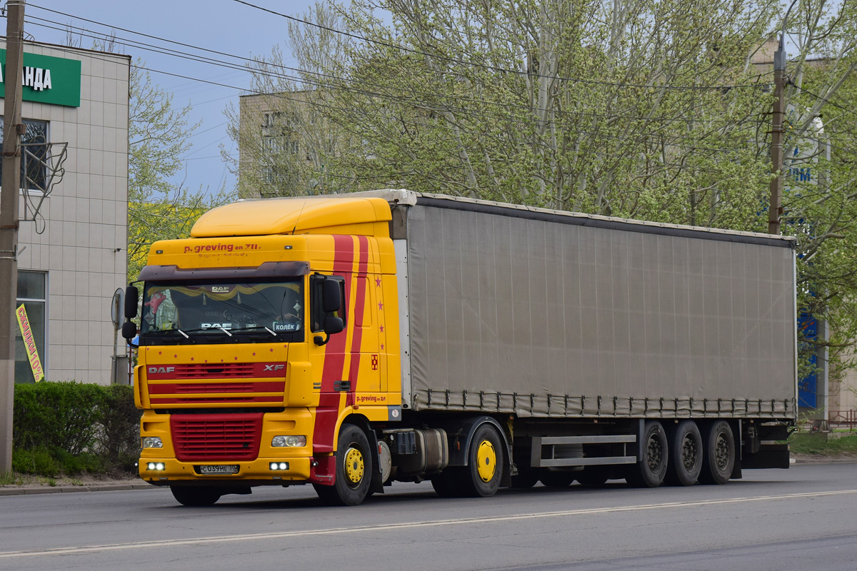 Астраханская область, № С 039 МЕ 30 — DAF XF95 FT