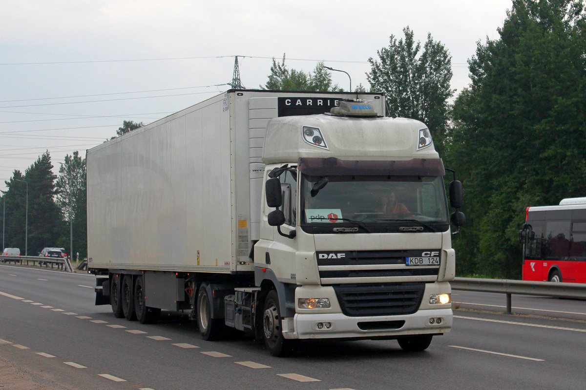 Литва, № KDB 124 — DAF CF85 FT