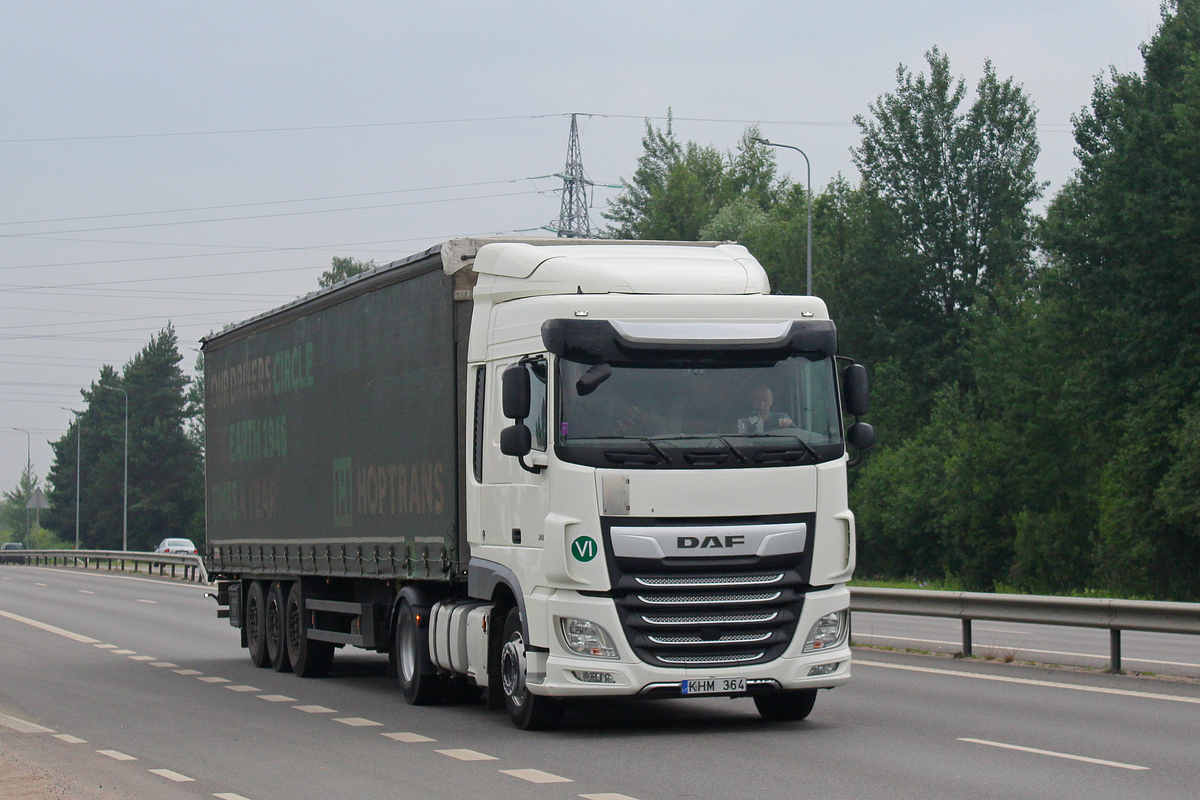 Литва, № KHM 364 — DAF XF Euro6 FT